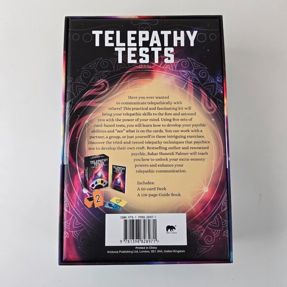 Telepathy Test A Complete Toolkit To Train Your Intuition Deck Cards & Book - Picture 8 of 8